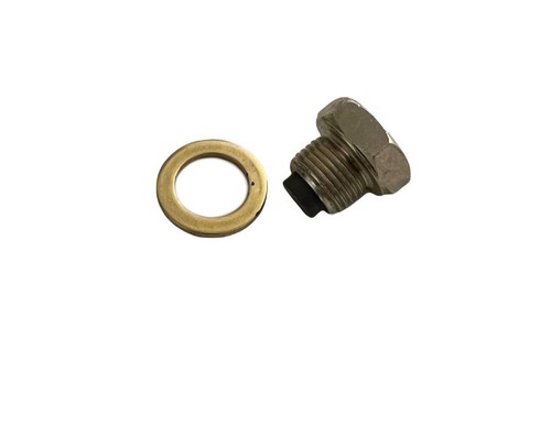 Oil drain plug with - magnet, m14